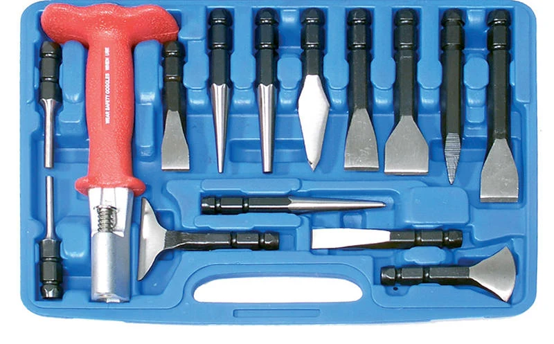 SET 15 PEZZI, SCALPELLI E PUNZONI BGS1641