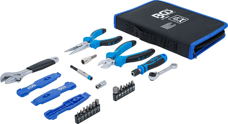 SET 26 PEZZI, UTENSILI PER BICICLETTE BGS74515
