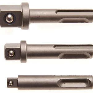 SET 3 PEZZI,ADATTATORI SDS-QUADRO CON SFERA BGS8214