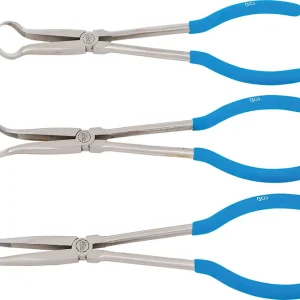 SET 3 PZ,PINZE PER CANDELE,CON PUNTE AD ANELLO BGS70970