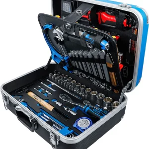 VALIGETTA CON 118 UTENSILI, IDEALE PER ELETTRICISTI BGS15503
