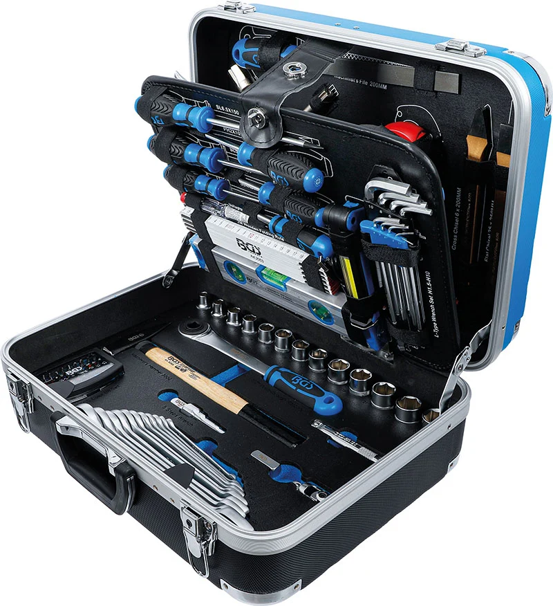 VALIGETTA CON 95 UTENSILI, IDEALE PER IDRAULICI BGS15502