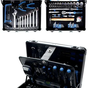 VALIGETTA PROFESSIONALE ALLUMINIO CON 149 UTENSILI BGS15501