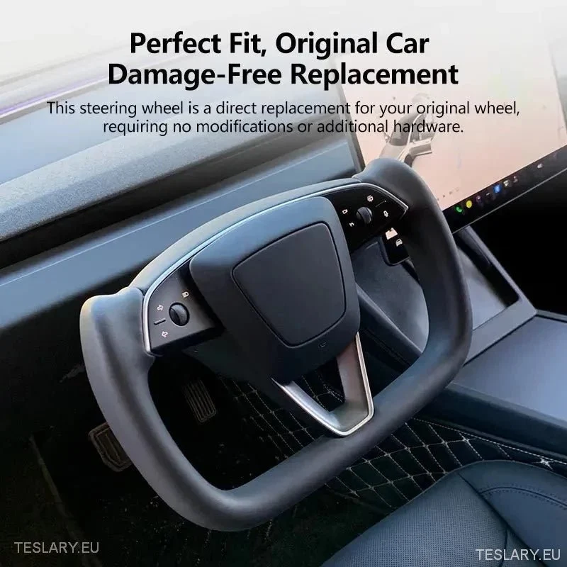 Vale de direção no estilo de Yoke Tesla para o Modelo 3 Highland