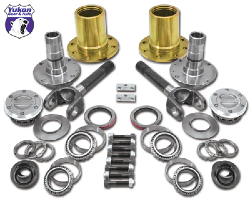 Yukon Gear Spin Free Locking Hub Conversion Kit Dana 60 & Aam / 00-08 SRW Dodge