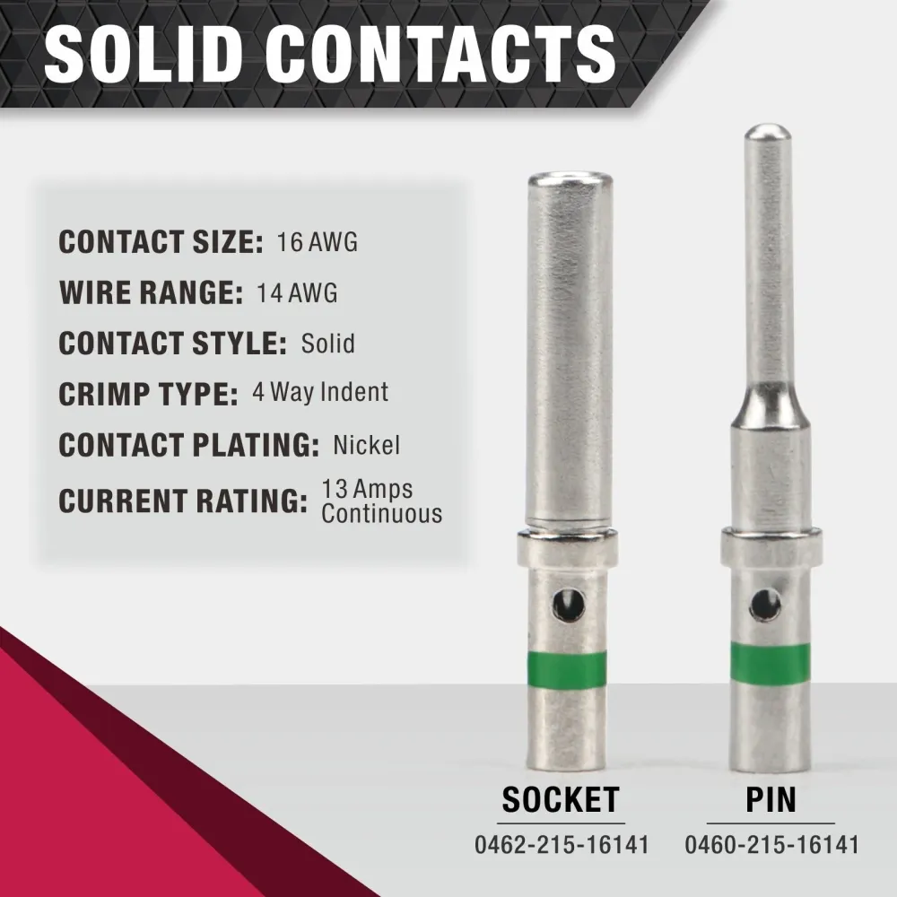 Kit de Conectores DT KIT-125 125 peças inclui 2, 3, 4, 6, 8 Caixas e Terminais Selados de Pino e Soquete, para Calibre 20-14