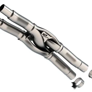 Borla 24-25 Mustang Dark Horse / GT SwitchFire X-Pipe OE Resonator Replacement